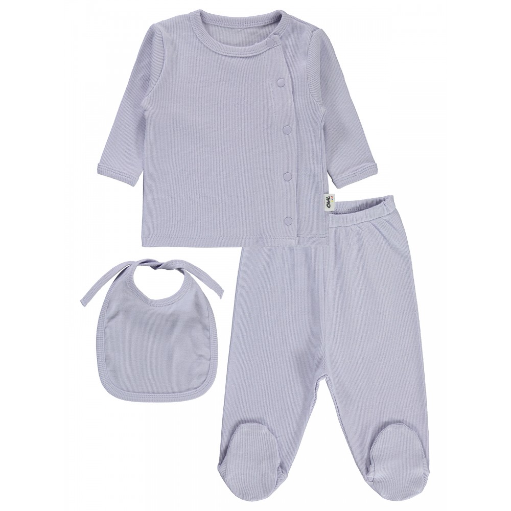 Wholesale - Civil Baby - Pink-Damson - Baby-Snapsuit Sets-50 Month (Of 2 ) 2