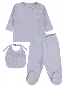 Wholesale - Civil Baby - Pink-Damson - Baby-Snapsuit Sets-50 Month (Of 2 ) 2