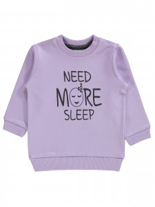 Wholesale - Civil Baby - Pink-Damson - Baby-Sweatshirt-68-74-80-86 Month (1-1-1-1) 4