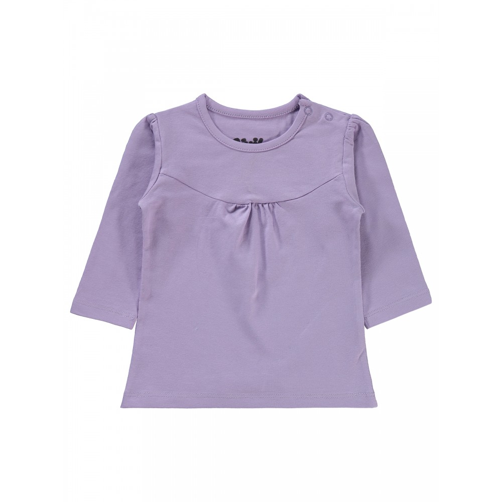 Wholesale - Civil Baby - Pink-Damson - Baby-Sweatshirt-68-74-80-86 Size (1-1-2-2) 6