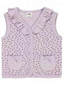 Wholesale - Civil Baby - Pink-Damson - Baby-Waistcoat-68-74-80-86 Month (1-1-1-1) 4