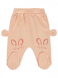 Wholesale - Civil Baby - Pink-Marl - -Baby Bottoms-56-62-68 Month(1-1-1) 3 Pieces