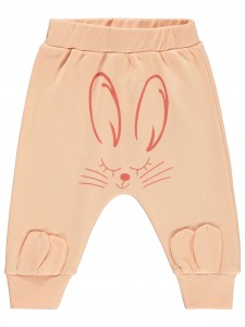 Wholesale - Civil Baby - Pink-Marl - -Baby Bottoms-62-68-74-80-86 Month (1-1-1-1-1) 5 Pieces