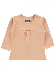 Wholesale - Civil Baby - Pink-Marl - Baby-Sweatshirt-68-74-80-86 Size (1-1-2-2) 6