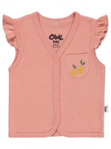 Wholesale - Civil Baby - Pink-Marl - Baby-Waistcoat-68-74-80-86 Month (1-1-1-1) 4