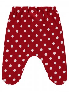 Wholesale - Civil Baby - Red - -Baby Bottoms-56-62-68-74 (1-1-1-1) 4 Pieces