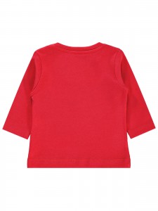 Wholesale - Civil Baby - Red - Baby-Sweatshirt-62-68-74 (1-1-1) 3 Pieces