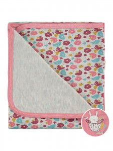 Wholesale - Civil Baby - Rose Pink - Baby-Blanket And Swaddle-S Size (Of 4) 4