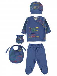 Wholesale - Civil Baby - Saxe - -Snapsuit Sets-56 Month ( Of 2 ) 2 Pieces