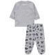 Wholesale - Civil Baby - Snow Marl - -Pajama Set-56-62-68-74 (1-1-1-1) 4 Pieces