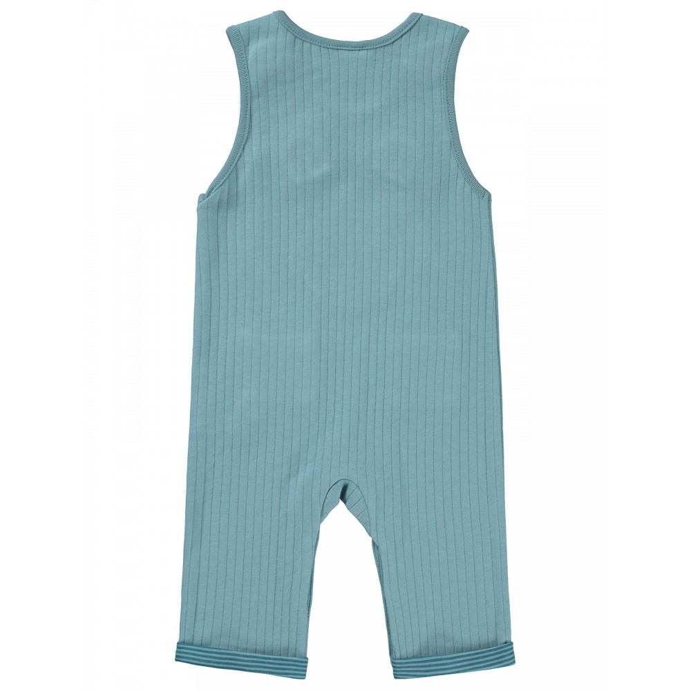 Wholesale - Civil Baby - Soft Blue - Baby-Dungarees-68-74-80-86 Month (1-1-1-1) 4