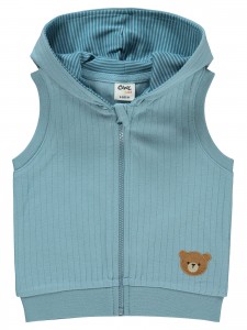 Wholesale - Civil Baby - Soft Blue - Baby-Waistcoat-68-74-80-86 Month (1-1-1-1) 4