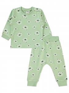 Wholesale - Civil Baby - Soft Khaki - Baby-Set-68-74-80-86 Month (1-1-1-1) 4