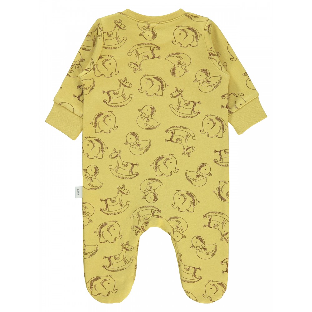 Wholesale - Civil Baby - Soft Yellow - Baby-Overalls-56-62-68 Month(1-1-1) 3