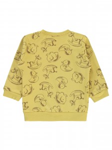 Wholesale - Civil Baby - Soft Yellow - Baby-Sweatshirt-68-74-80-86 Month (1-1-1-1) 4