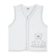 Wholesale - Civil Baby - White - -Vest-68-74-80-86 Month (1-1-1-1) 4 Pieces