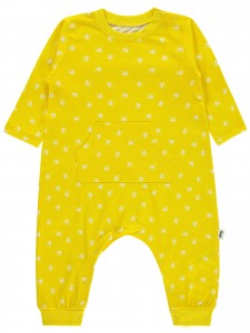 Wholesale - Civil Baby - Yellow - -Bodysuit-68-74-80-86 Month (1-1-1-1) 4 Pieces