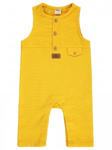 Wholesale - Civil Baby - Yellow - Baby-Dungarees-68-74-80-86 Size (1-1-2-2) 6