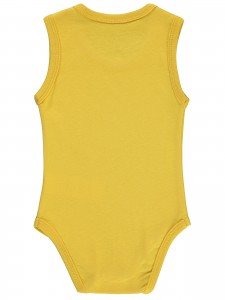 Wholesale - Civil Baby - Yellow - Baby-Snapsuit-62-68-74-80-86 Month (1-1-1-1-1) 5 Pieces