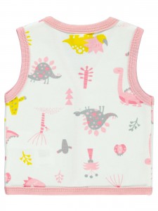 Wholesale - Civil Baby - powder - -Vest-56-62-68-74 (1-1-1-1) 4 Pieces