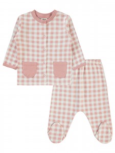 Wholesale - Civil Baby - powder - Baby-Pajamas Set-56-62-68 Month(1-1-1) 3