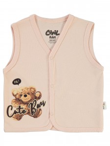 Wholesale - Civil Baby - powder - Baby-Waistcoat-68-74-80-86 Month (1-1-1-1) 4