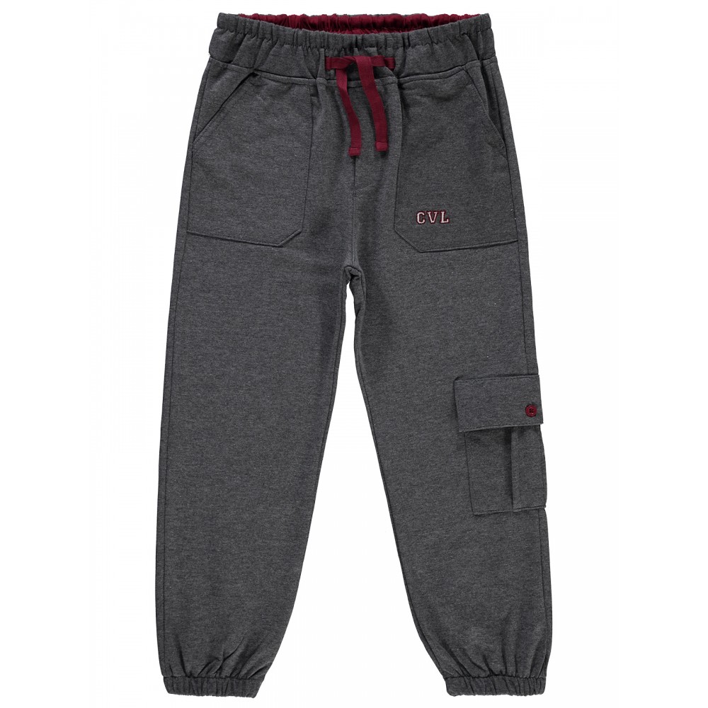 Wholesale - Civil Boys - Anthracite Marl - -Track Pants-6-7-8-9 Year (1-1-1-1) 4 Pieces