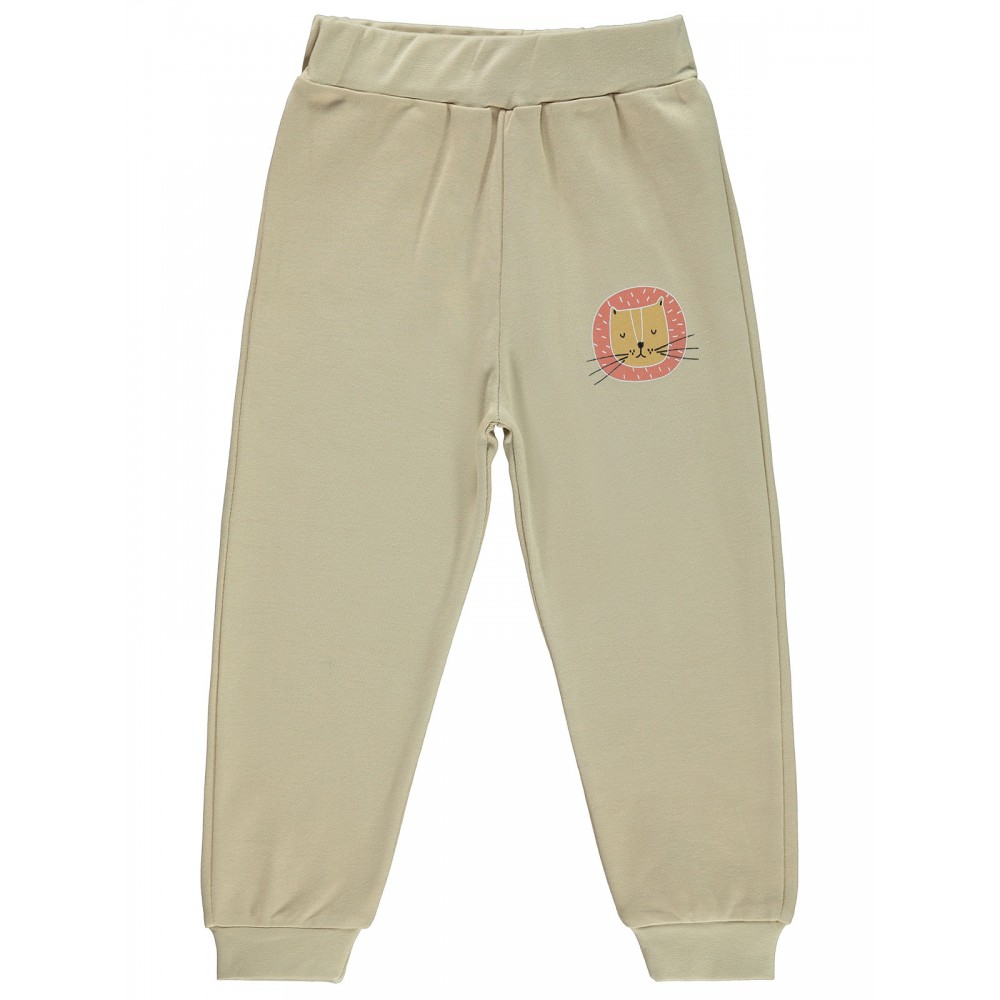 Wholesale - Civil Boys - Beige - -Track Pants-2-3-4-5 Year (1-1-1-1) 4 Pieces