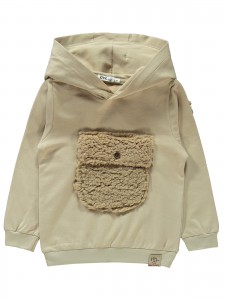 Wholesale - Civil Boys - Beige - -Tracksuit-2-3-4-5 Year (1-1-1-1) 4 Pieces