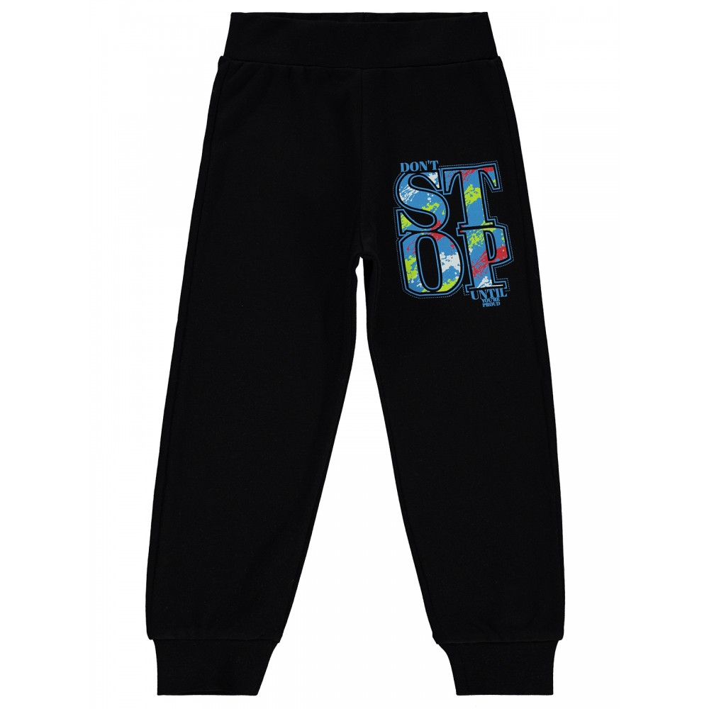 Wholesale - Civil Boys - Black - Boy-Track Pants-2-3-4-5 Year (1-1-1-1) 4