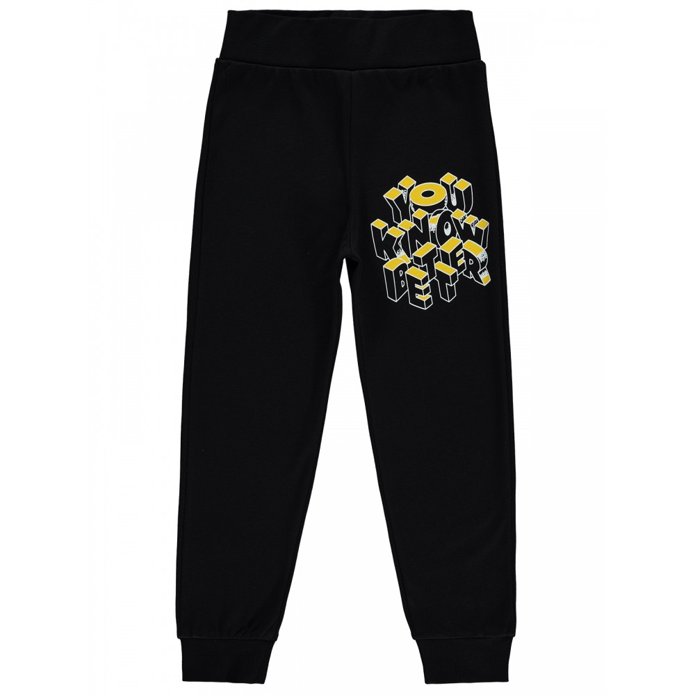 Wholesale - Civil Boys - Black - Boy-Track Pants-6-7-8-9 Year (1-1-1-1) 4