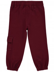 Wholesale - Civil Boys - Burgundy - -Track Pants-2-3-4-5 Year (1-1-1-1) 4 Pieces