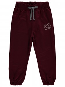 Wholesale - Civil Boys - Burgundy - -Track Pants-6-7-8-9 Year (1-1-1-1) 4 Pieces