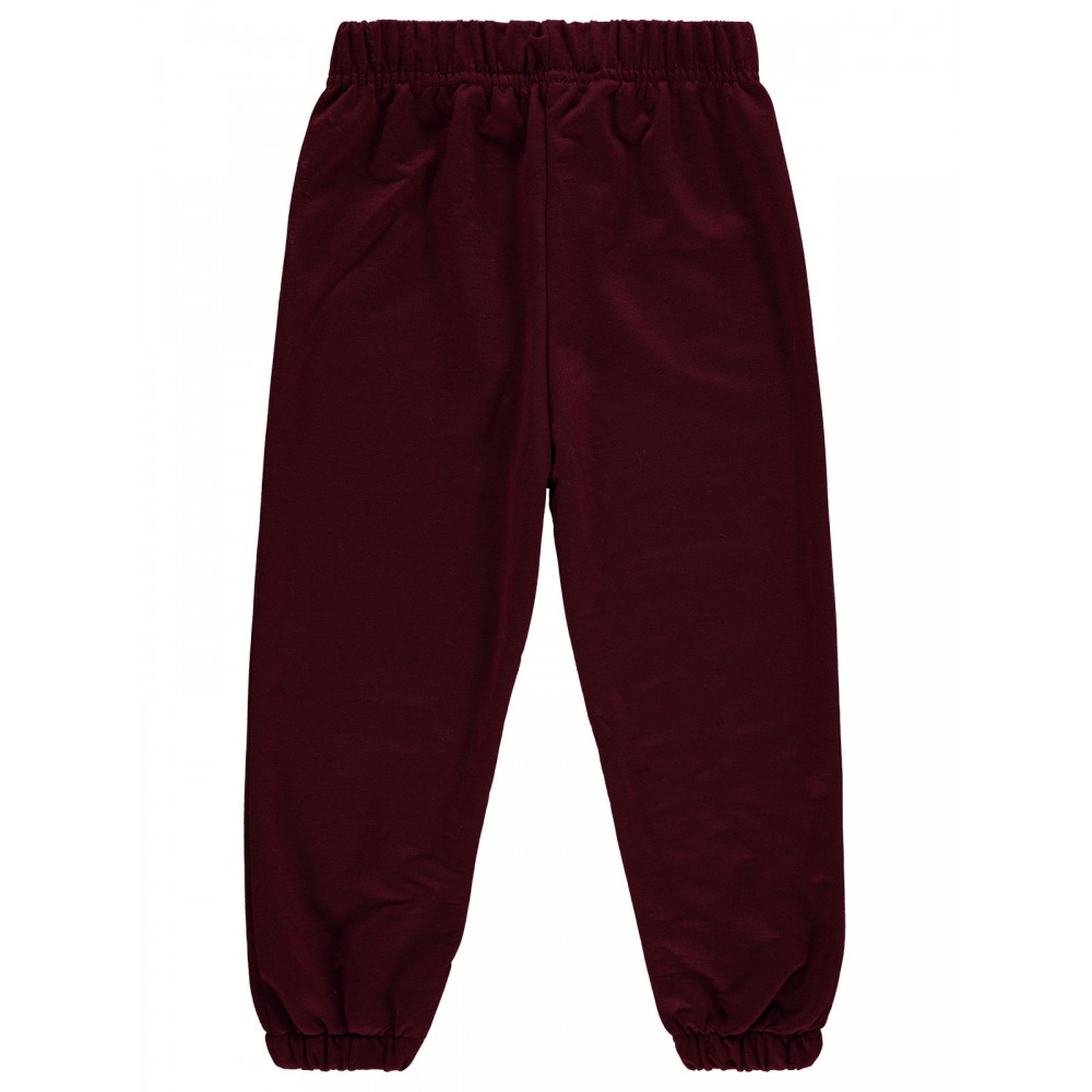 Wholesale - Civil Boys - Burgundy - -Track Pants-6-7-8-9 Year (1-1-1-1) 4 Pieces