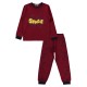 Wholesale - Civil Boys - Burgundy - Boy-Pajamas Set-10-11-12-13 Year  (1-1-1-1) 4