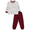 Wholesale - Civil Boys - Burgundy - Boy-Pajamas Set-2-3-4-5 Year (1-1-1-1) 4