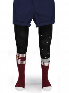 Wholesale - Civil Boys - Burgundy - Boy-Pantyhose-3 Year (Of 4) 4 Pieces