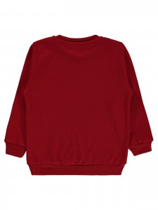 Wholesale - Civil Boys - Burgundy - Boy-Sweatshirt-2-3-4-5 Year (1-1-1-1) 4