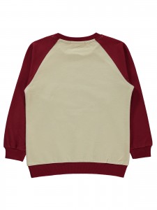 Wholesale - Civil Boys - Burgundy - Boy-Sweatshirt-2-3-4-5 Year (1-1-1-1) 4