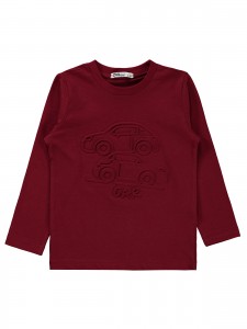 Wholesale - Civil Boys - Burgundy - Boy-Sweatshirt-2-3-4-5 Year (1-1-1-1) 4