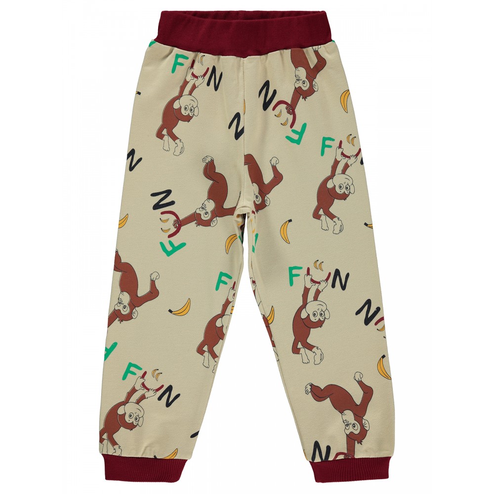 Wholesale - Civil Boys - Burgundy - Boy-Track Pants-2-3-4-5 Year (1-1-1-1) 4