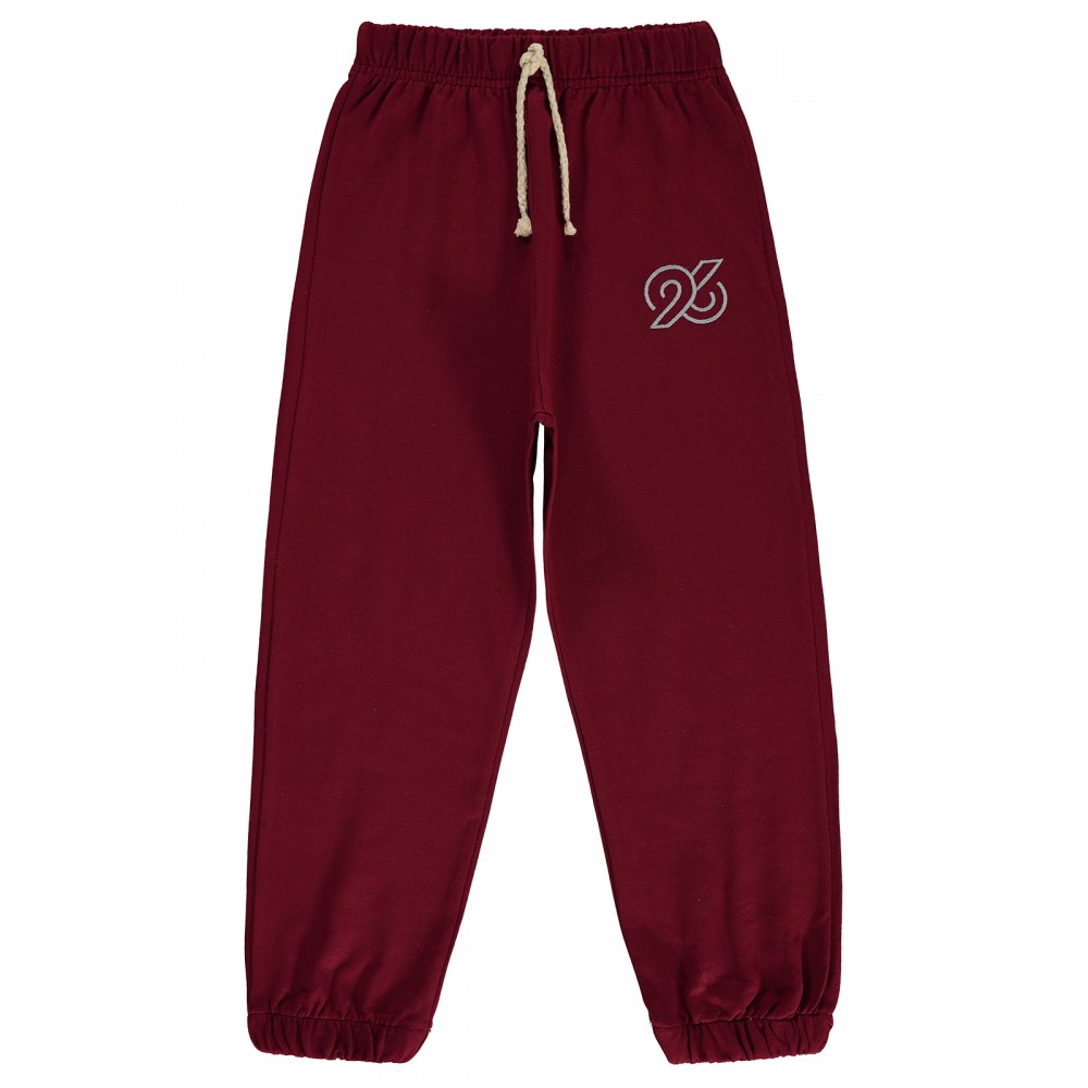 Wholesale - Civil Boys - Burgundy - Boy-Track Pants-6-7-8-9 Year (1-1-1-1) 4