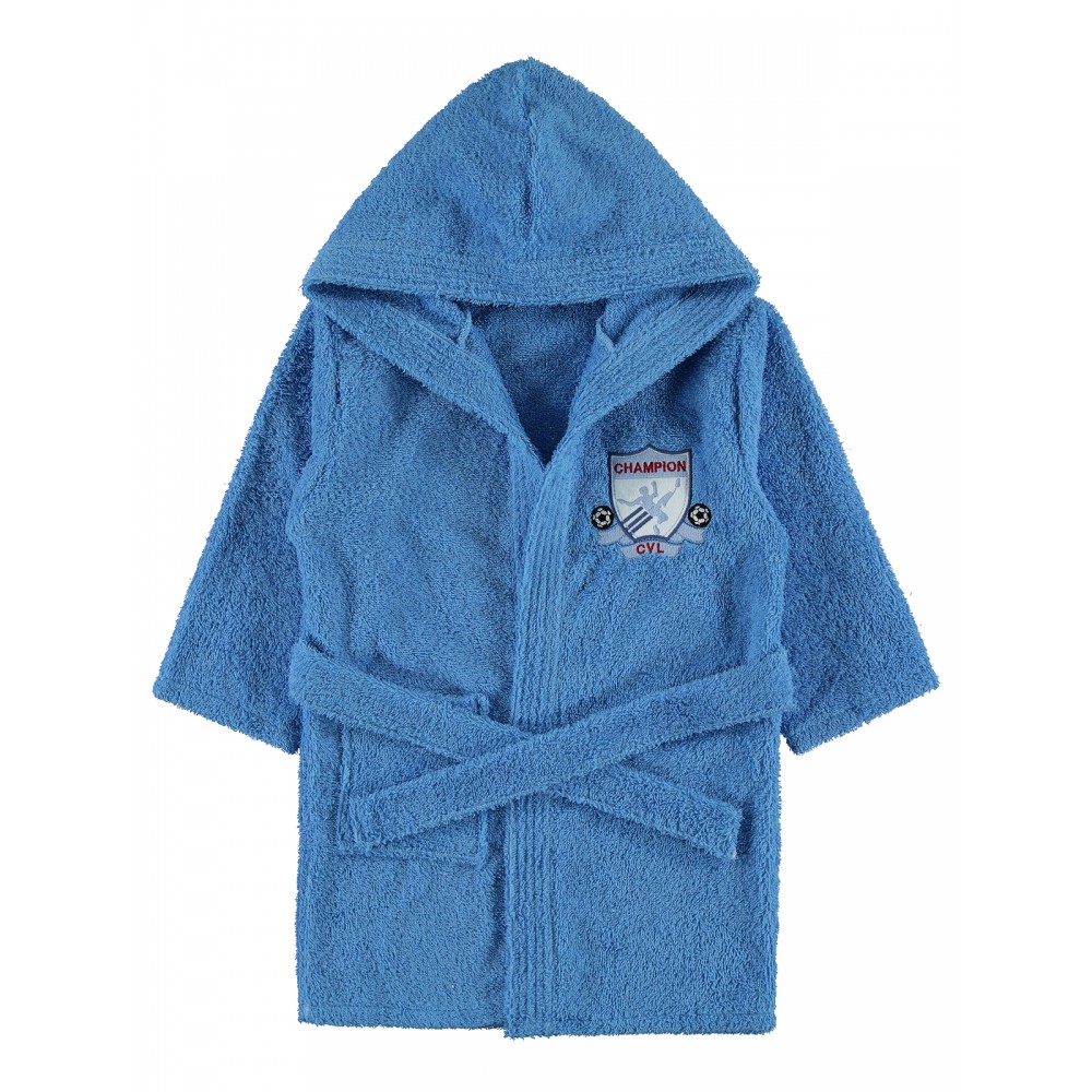 Wholesale - Civil Boys - Dark Blue - Boy-Bathrobe-4-6-8-10 Year (1-1-1-1) 4