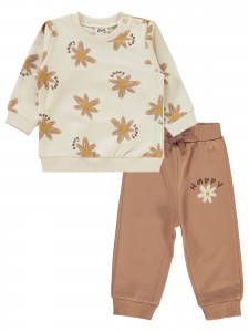 Wholesale - Civil Baby - Light Brown - Baby-Set-68-74-80-86 Size (1-1-2-2) 6