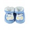 Wholesale - Minidamla-Lüks Tekin - Blue - Baby-Booties-S Size (Of 6) 6