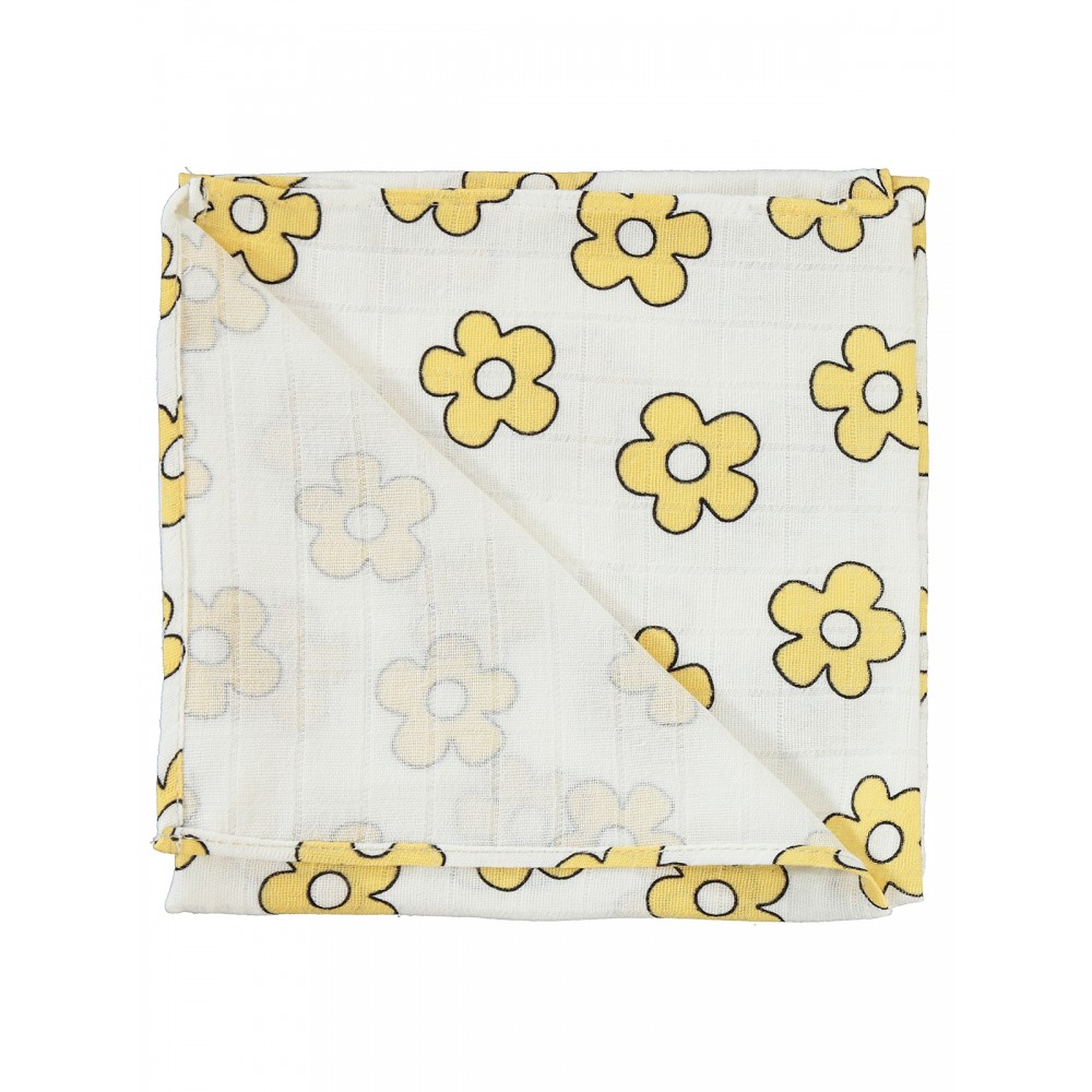 Wholesale - Civil Baby - Yellow - Baby-Blanket And Swaddle-S Size (Of 2) 2