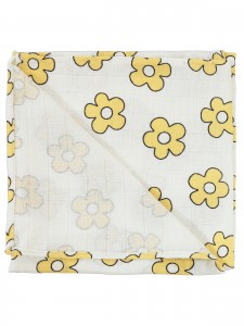 Wholesale - Civil Baby - Yellow - Baby-Blanket And Swaddle-S Size (Of 2) 2