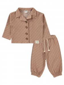 Wholesale - Civil Baby - Brown - Baby-Set-68-74-80-86 Size (1-1-2-2) 6