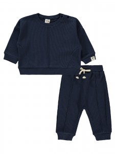 Wholesale - Civil Baby - Navy - Baby-Set-68-74-80-86 Size (1-1-2-2) 6