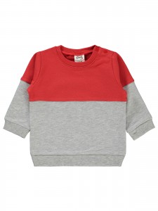 Wholesale - Civil Baby - Greymarl - Baby-Sweatshirt-68-74-80-86 Month (1-1-1-1) 4